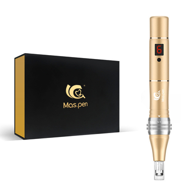 Derma Pen with Adjustable Needle Depth for Scar & Acne Treatment