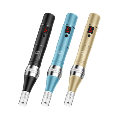 Derma Pen with Adjustable Needle Depth for Scar & Acne Treatment