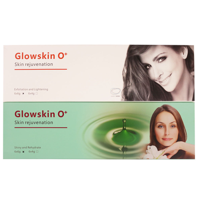 Skin Rejuvenation Kits For Anti-Aging Wrinkle Removal Using Glowskin O+ And Bright Revive Kits